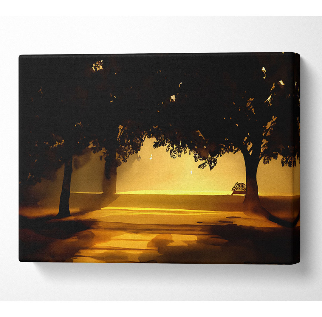 Beautiful Sunset Light - Kunstdrucke auf Leinwand