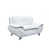 Similicuir blanc est en rupture de stock