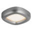 Folio 15-in Black dimmable LED Flush Mount-474215824