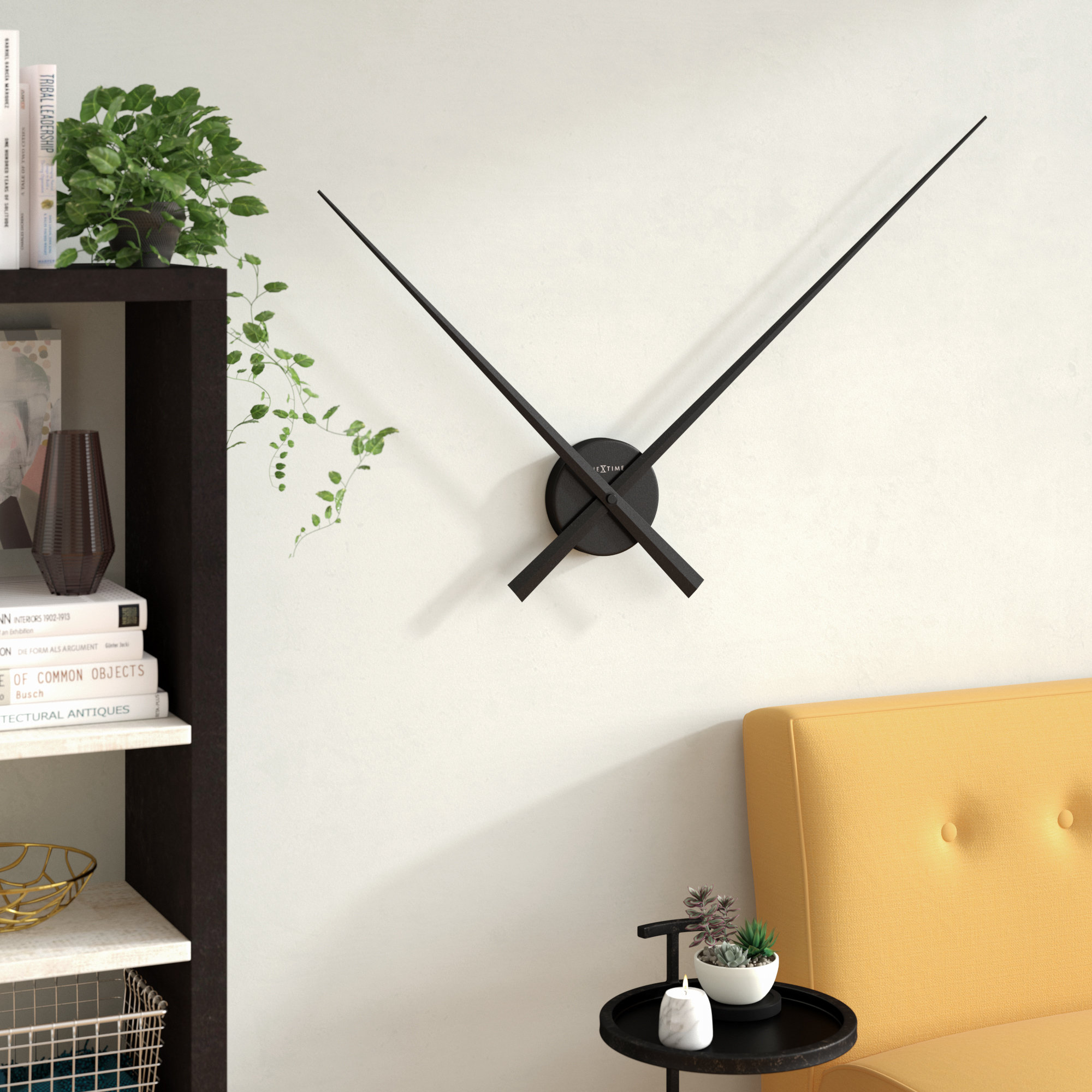 Ivy Bronx Hands Only Wall Clock & Reviews Wayfair