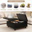 Table basse tabouret de rangement Mid-Century