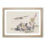 Bird upon the Rock by Kono Bairei - Picture Frame Painting Print-55501095-55501093