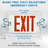 Ciata Lighting Thermoplastic LED Double Sided Exit Sign