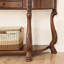 Console en bois massif brun 51,97 "