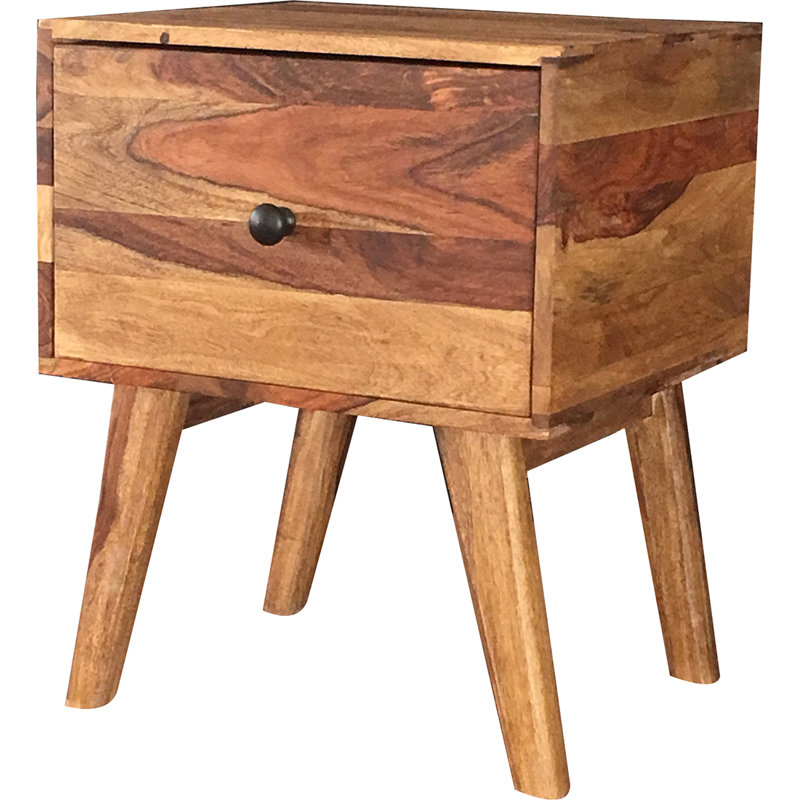 Solid Wood End Table