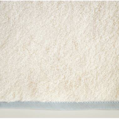 Home Treasures Bodrum Bath Towel (White/Stone-Blue)