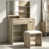 Natural wood finish selected