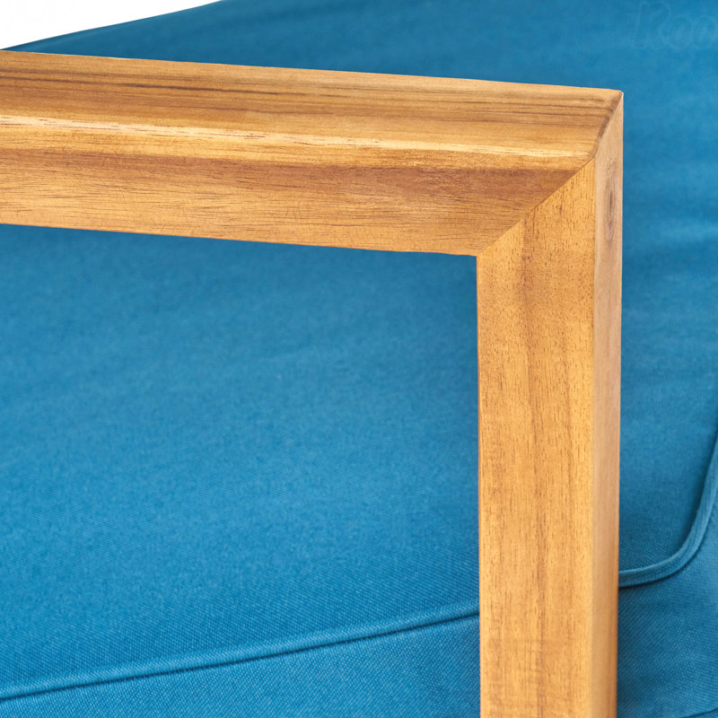 Patio 3 Pc Chat Set Leah, Brown