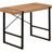 Rectangular Writing Desk, Computer Desk, Office Desk With Metal Base-1439692028