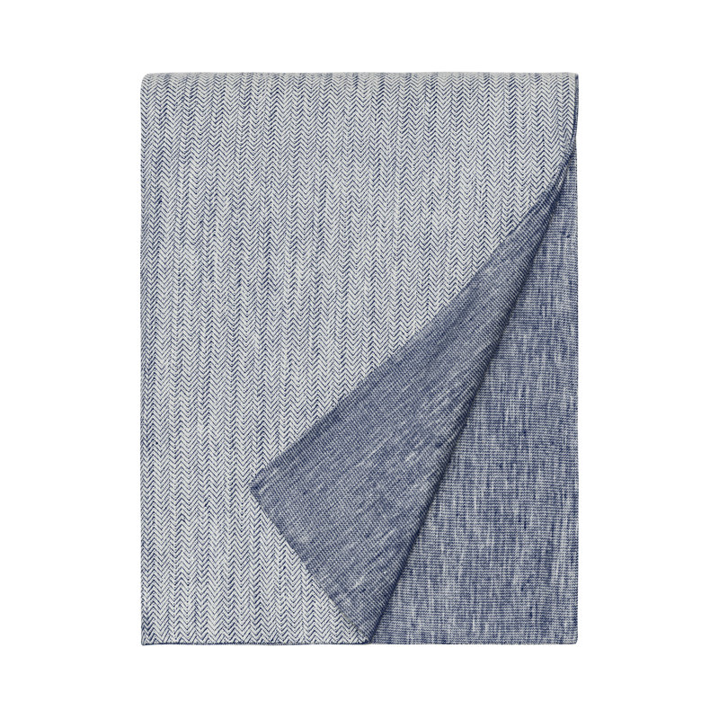 Houston Duvet Cover, Dark Denim, California King Duvet Cover