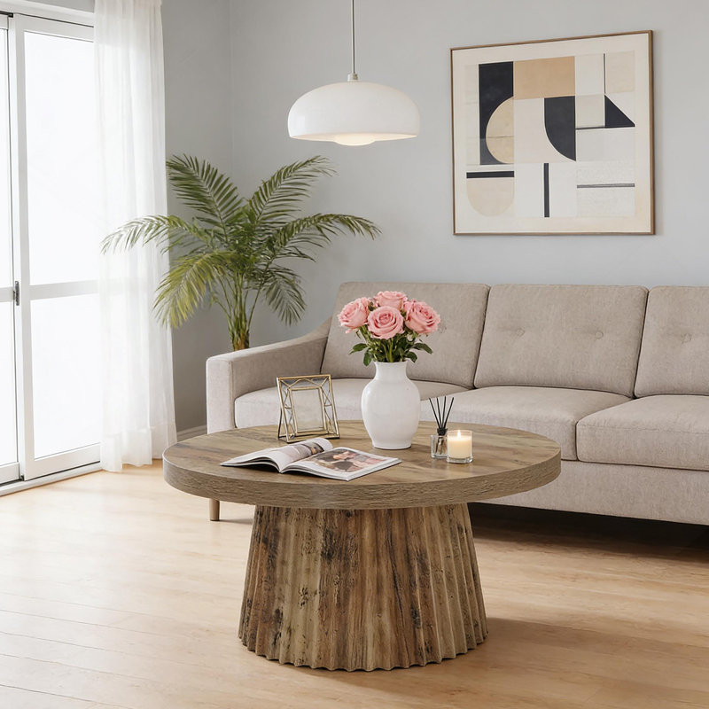 Table ronde ronde, table basse, centre de table circulaire