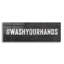 «Wash Your Hands» par Linda Woods, art mural en verre acrylique-614021998