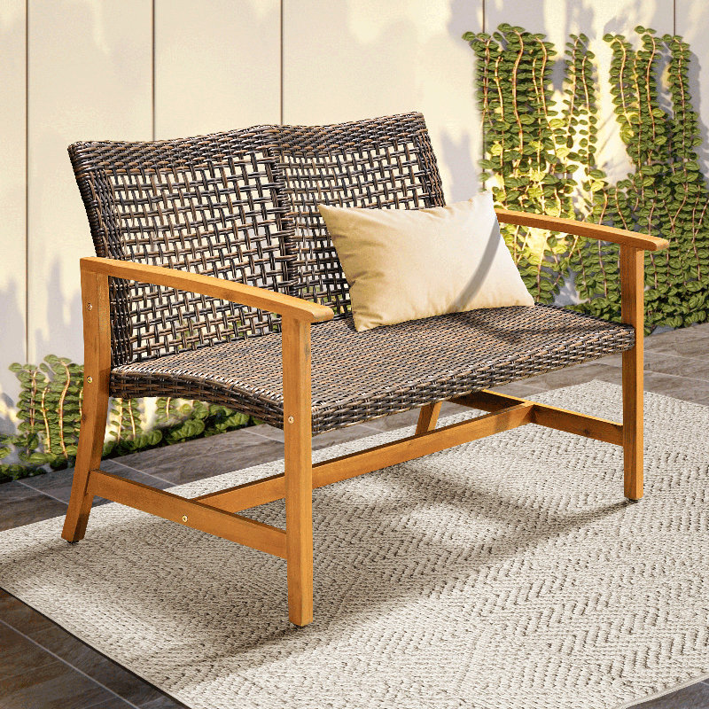  Ayanle 52'' Outdoor Patio Loveseat