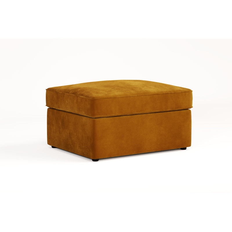 Jay-Be® Footstool Bed - Luxe Velvet, Saffron