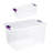 Sterilite 66 Quart Storage Totes, 6 Pack, and 6 Quart Storage Totes, 12 Pack