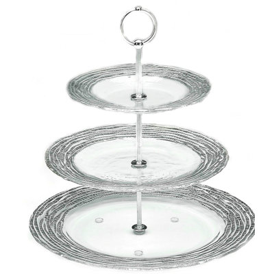 Tarbes Glass Tiered Stand