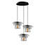 3 - Light Black Cluster Pendant