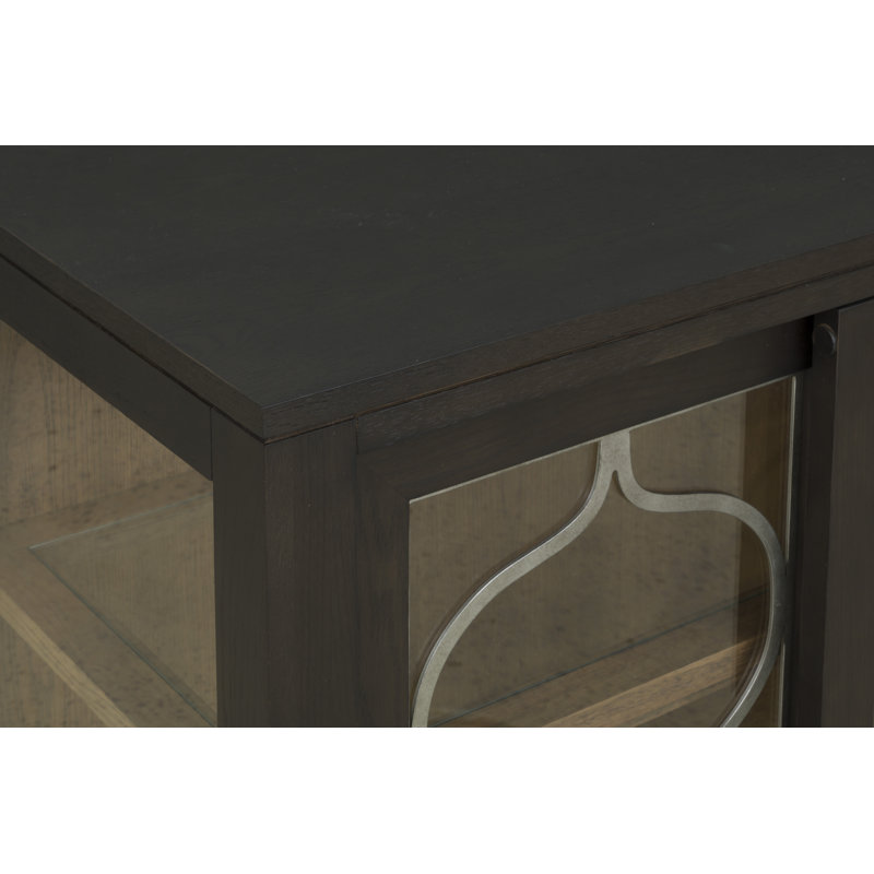 Thea Lighted Curio Cabinet