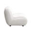 Chaise en lin blanc ivoire Manilla