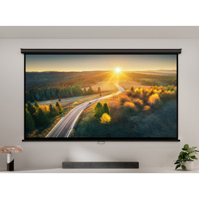 VonHaus Manual Projector Screen Projector Screen