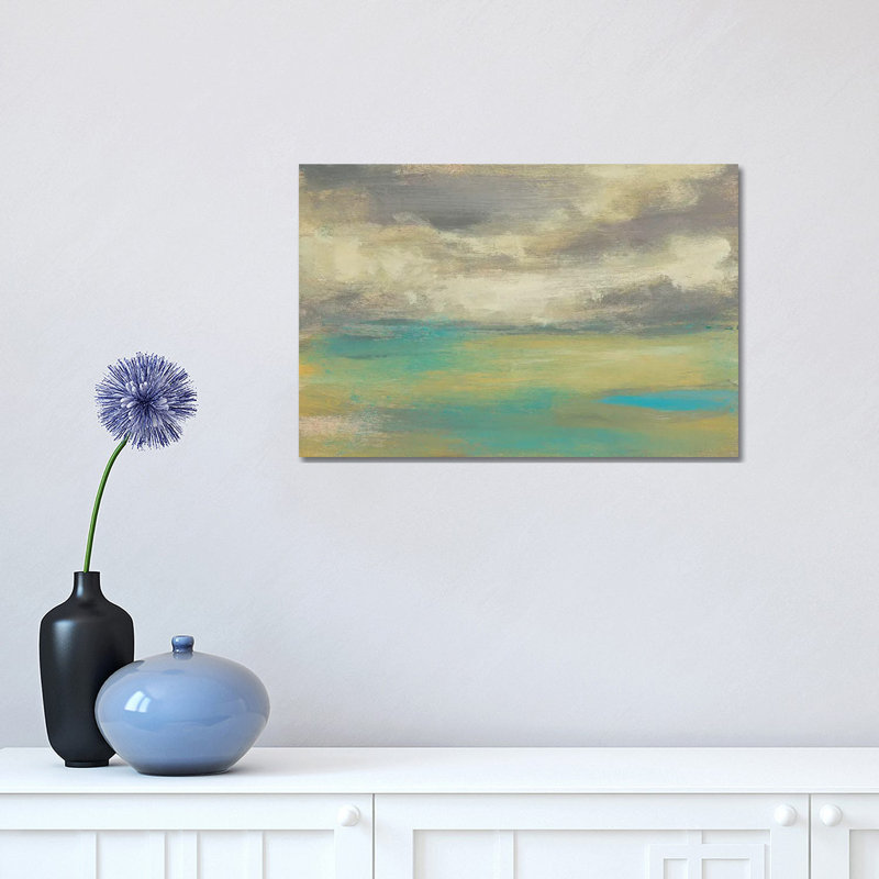 Sunset Study VIII by Jennifer Goldberger - Wrapped Canvas Painting, 30.48 cm H x 45.72 cm W