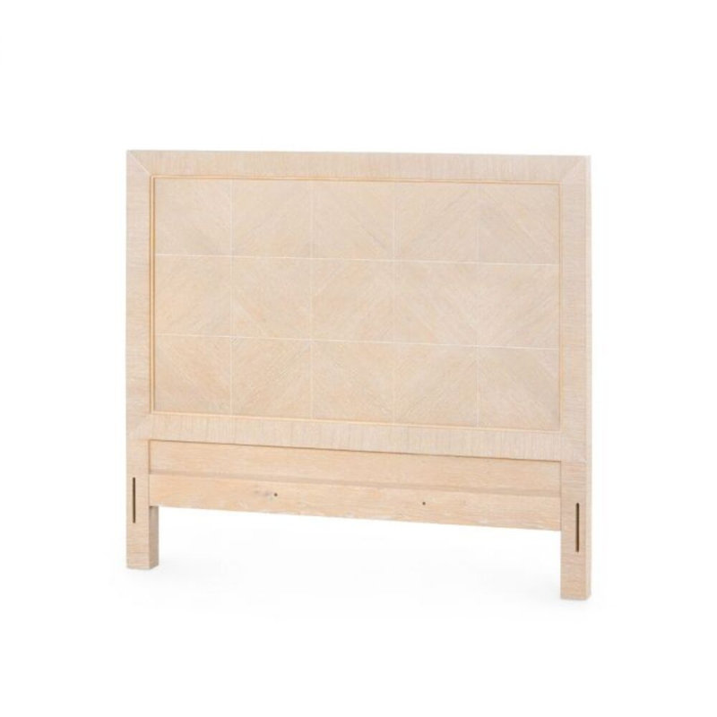 Patricia Panel Headboard, King, Beige