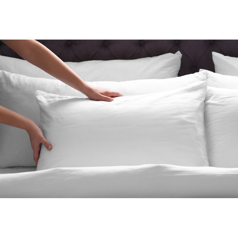 Ludgershall Polyester Medium Pillow, King