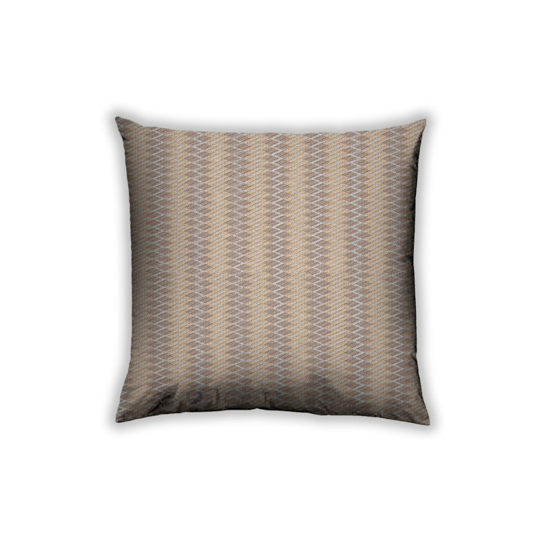 Carllene Abstract Throw Pillow, Microsuede