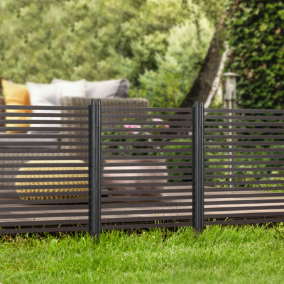 Clôture de jardin en métal Picket