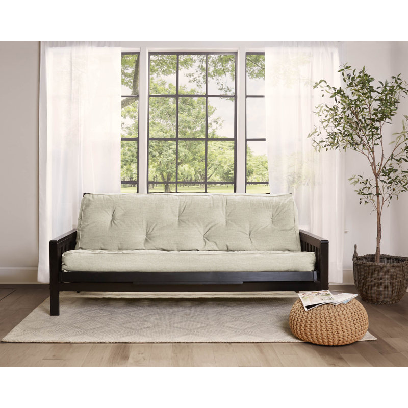 Cotreau Memory Foam Futon Mattress Futon  Mattress, Beige, 6", Full