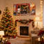 Ensemble de 3 reproductions d'art sur toile de Noël-564046637