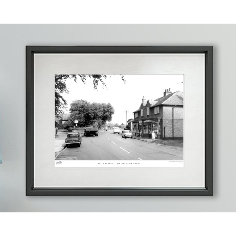 Willaston, The Village C1965 - Single Picture Frame Print, 60cm H x 80cm W x 2.3cm D