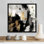Neutral Gold Collage I par Victoria Borges - reproduction d'art sur toile
