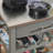 Macy Rolling Granite Kitchen Cart with Utility Drawer & Basket-22916603-128495253