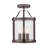 8.75" 3-Light Dimmable Flush Mount with Glass-941752474