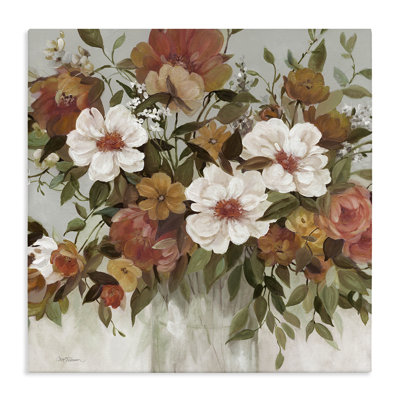 Toile Mute Vibe Bouquet, design par Carol Robinson