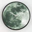 Ambrosia Glow in Dark Colorful Moon Kids Wall Clock - 25 cm / 9.8 in-37415164