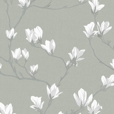 Laura Ashley Magnolia Grove Wallpaper Roll