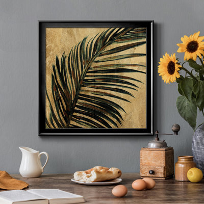 «Lush Palm I», peinture sur toile encadrée