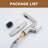 CASAINC Single-Handle Pull-Out Bathroom Faucet Single Hole Faucet with Deck Plate-92871896