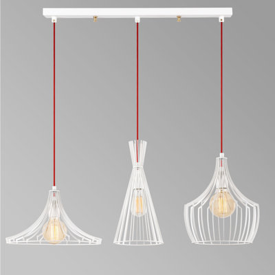 Gallego 3 - Light Kitchen Island Geometric Pendant