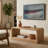 Modern Curved Edge 47.24" Wide Natural MDF Coffee Table with Open Storage Shelf-700024481