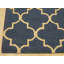 Hand Tufted Wool Geometric Area Rug in Blue-830780608