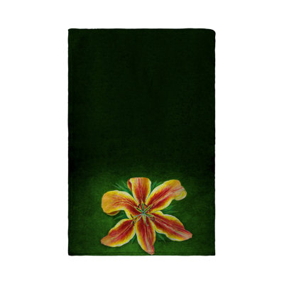 Serviette de thé lily