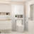 Freestanding Over-The-Toilet Storage Rack And Cabinet-1052208056