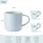  Nebula 4-Piece Stoneware Mug Set-1012925577