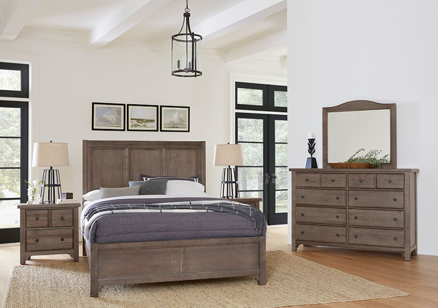 Westin 38" Dresser Mirror, Gray