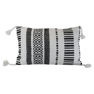 Tassels Outdoor Throw Pillow