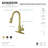 Kingston Brass Concord Single-Handle Pull-Down Kitchen Faucet-40983142
