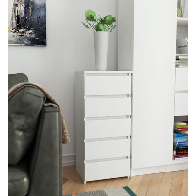 Skaiste 5 -Drawer Console